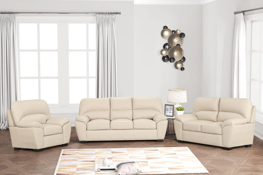 Tiffany Taupe 3-Piece Living Room Set