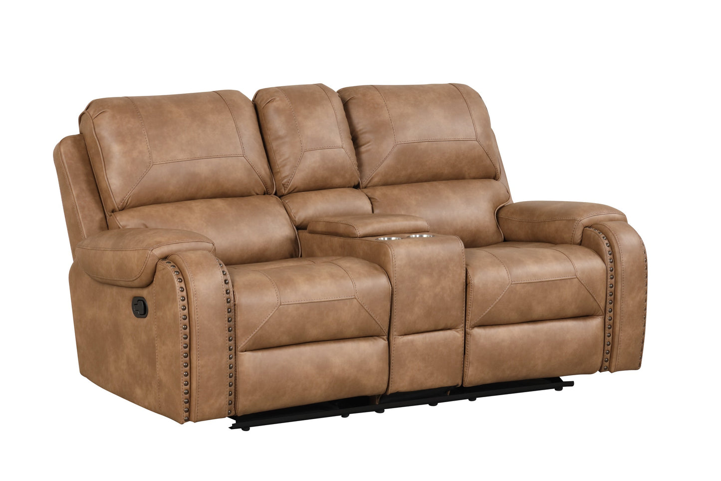 Titan Saddle Oversized 3-Piece Reclining Living Room Set