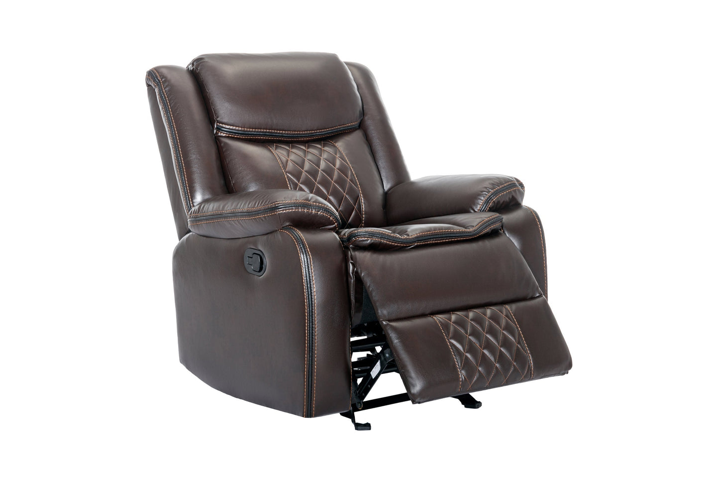 Weston Espresso 3-Piece Reclining Living Room Set