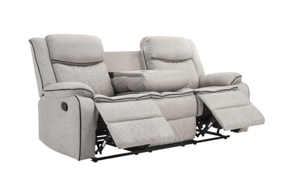 Weston Stone 3-Piece Reclining Living Room Set