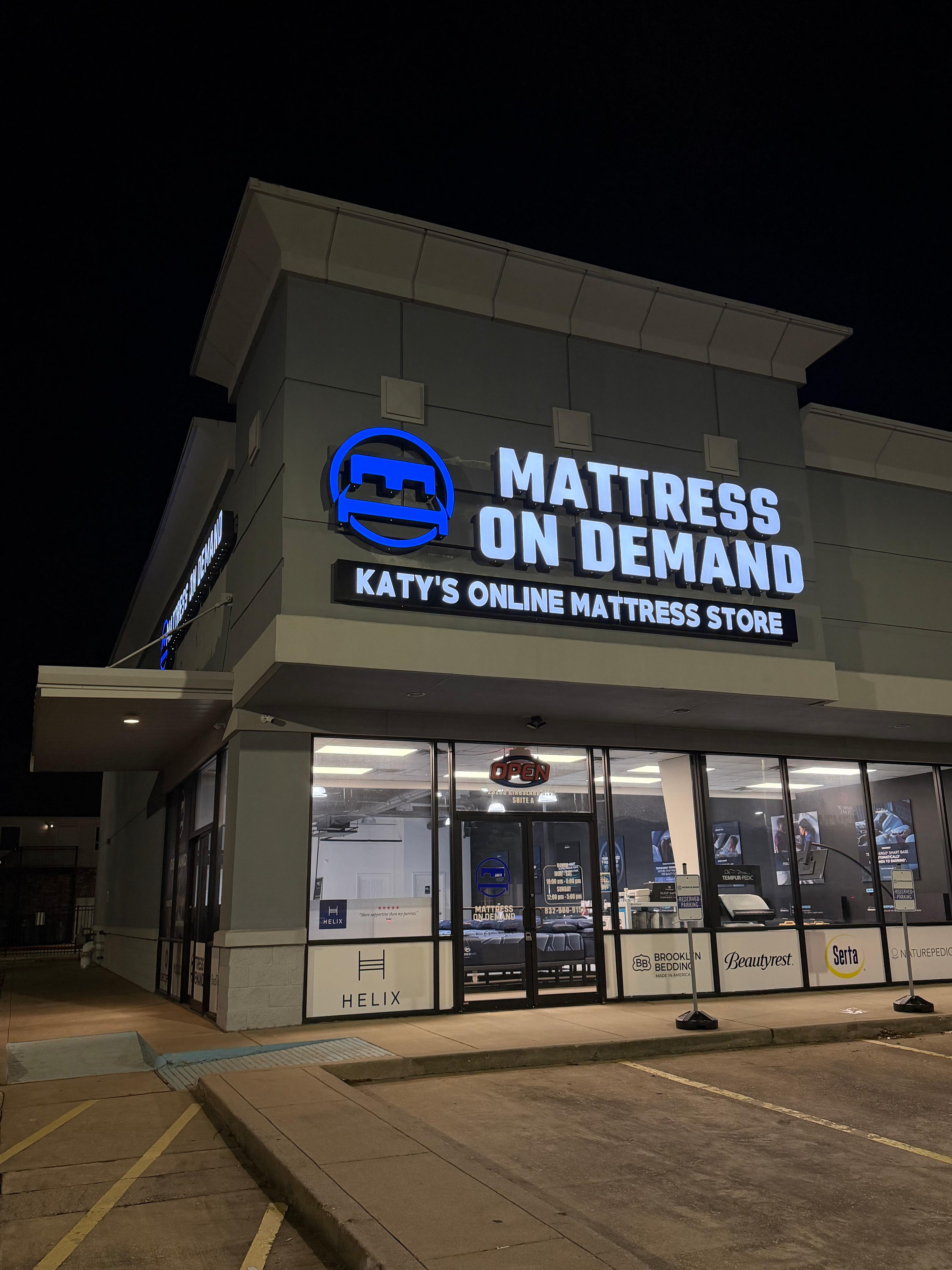 Mattress On Demand Katy showroom